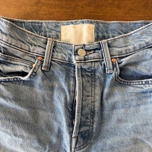Mother Jeans The Ditcher Roller Sneak size 23